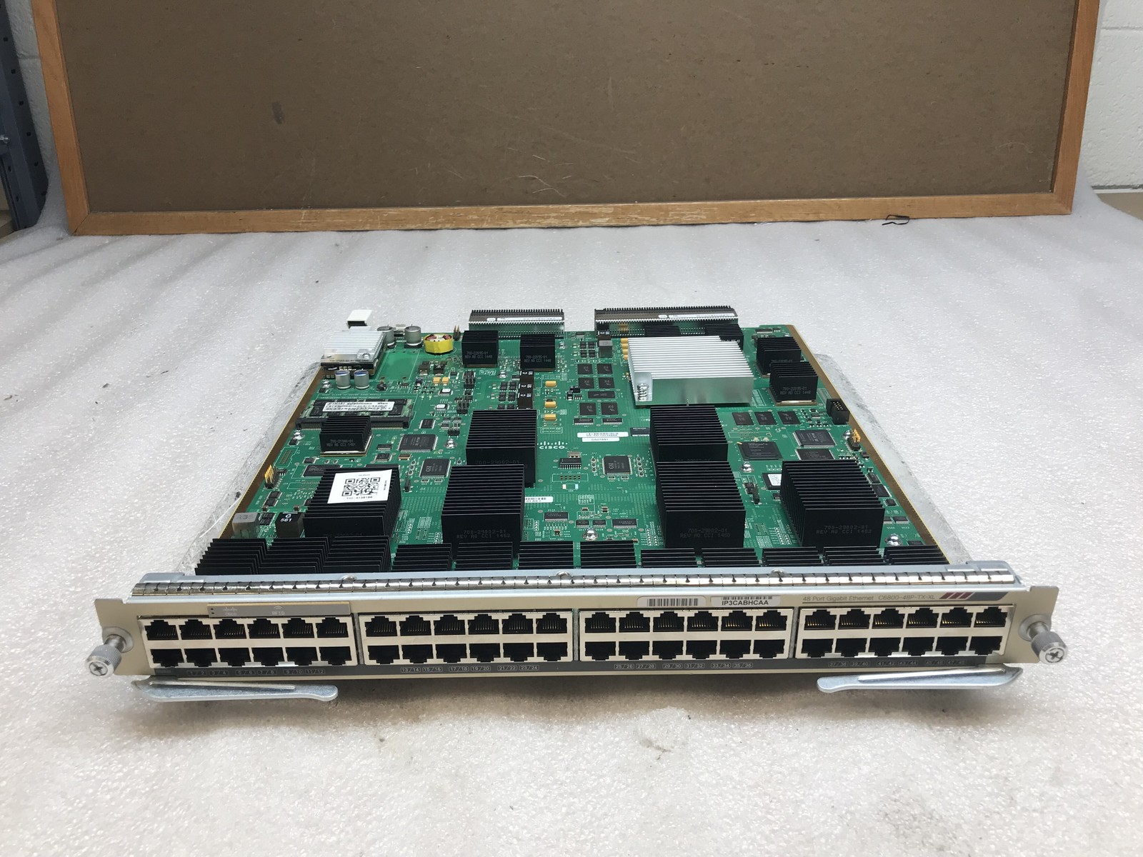 Cisco C6800-48P-TX-XL Catalyst 6800 48-Port 10/100/1000 RJ45 Ethernet Module