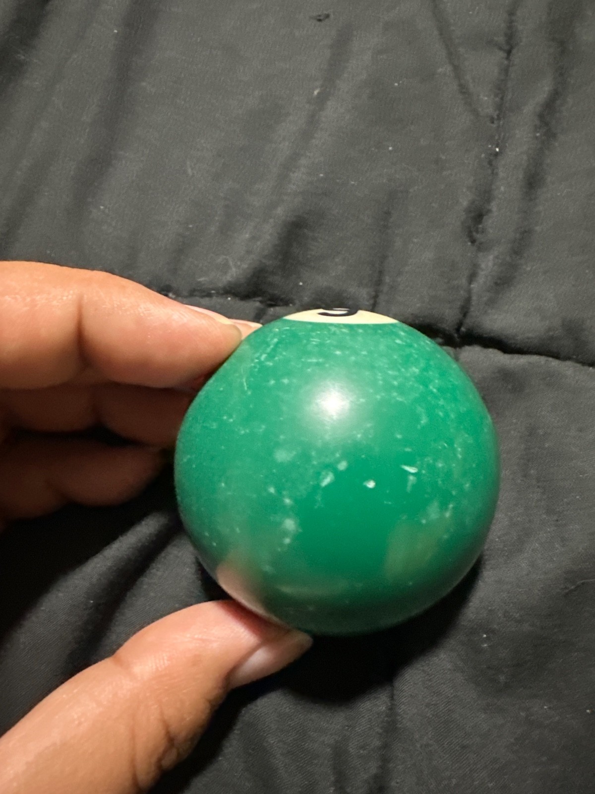 Replacement Billiard Pool Ball vintage green 6