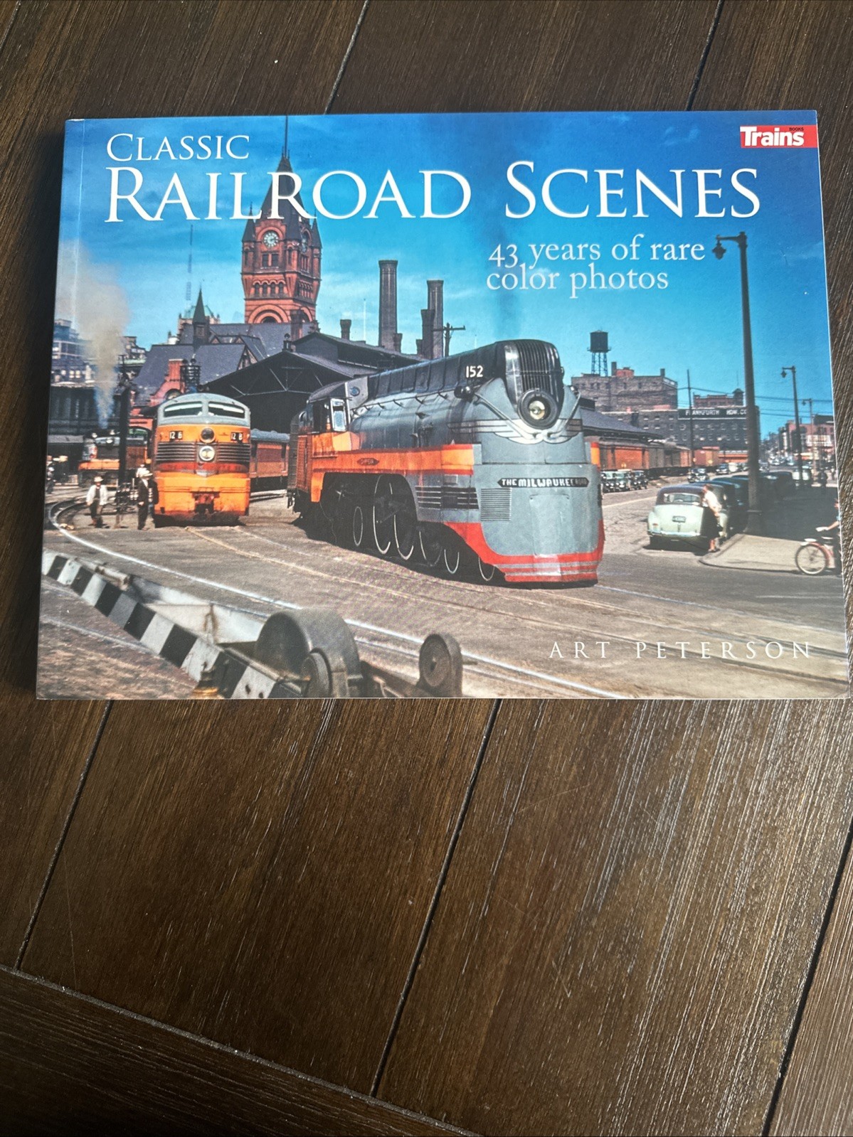 Classic Railroad Scenes: 43 Years of Rare Color Photos Paperback Book EX