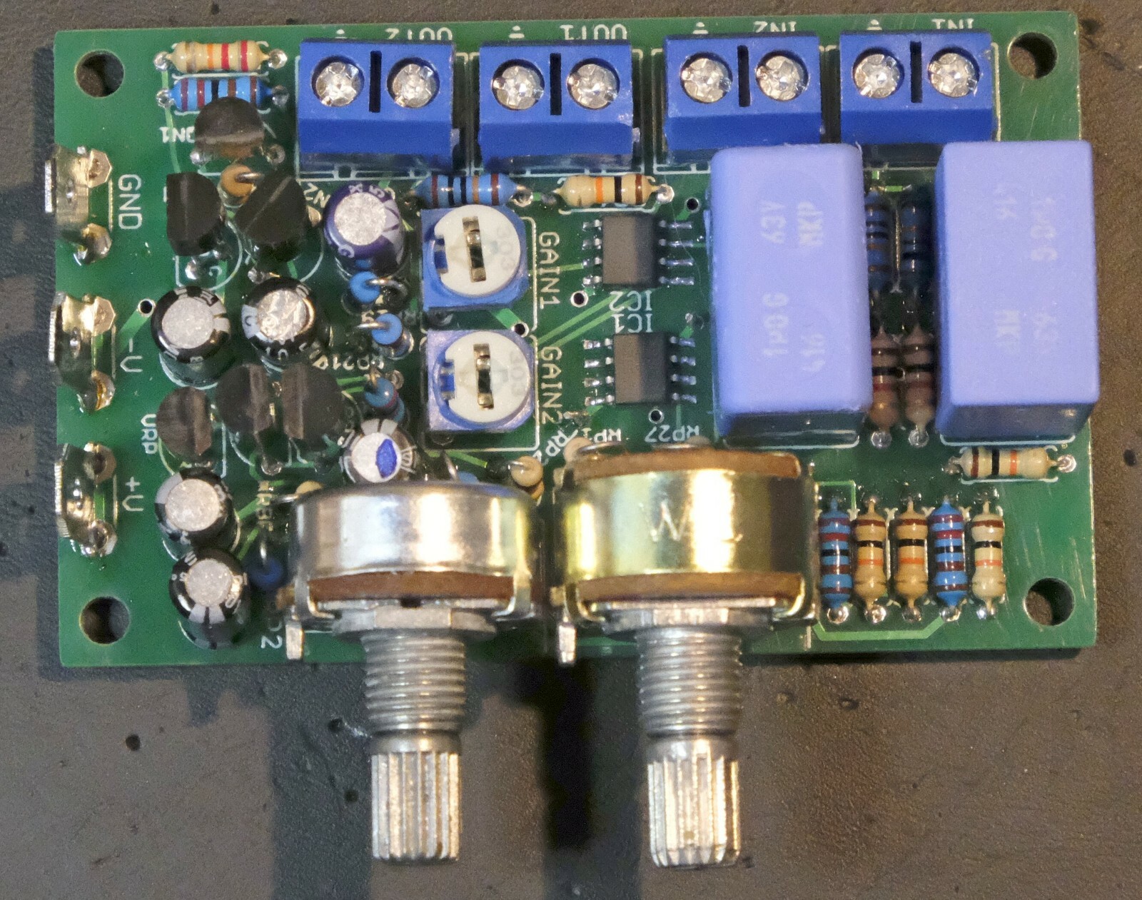 DIY Audio - Stereo PreAmp PCB - Bare PCB + Support Documents, Not a Kit