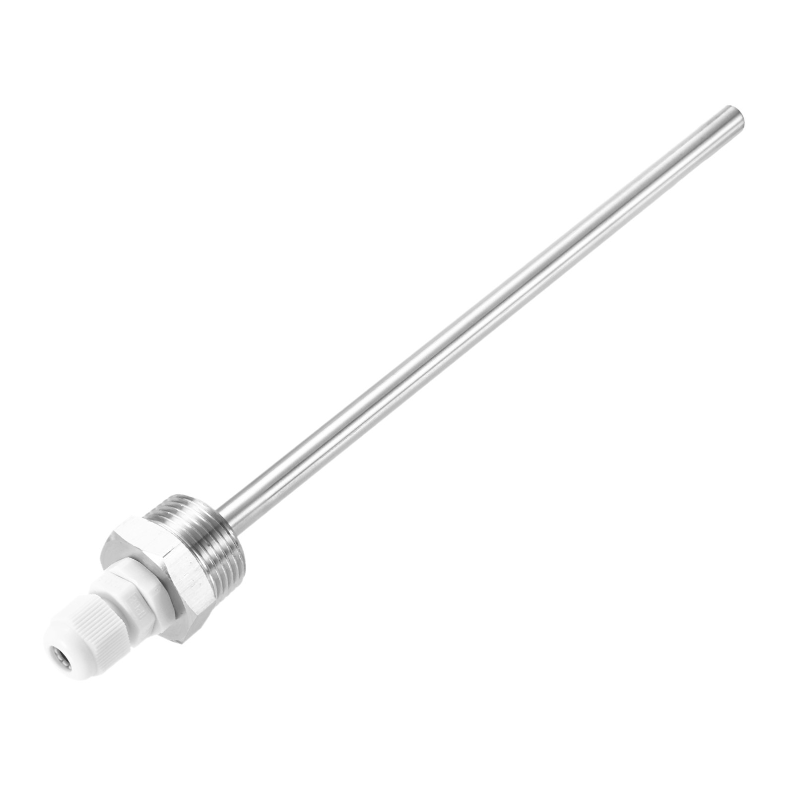 8mm Dia G3/4 Thermowell Weldless Stainless Steel 304 200mm White