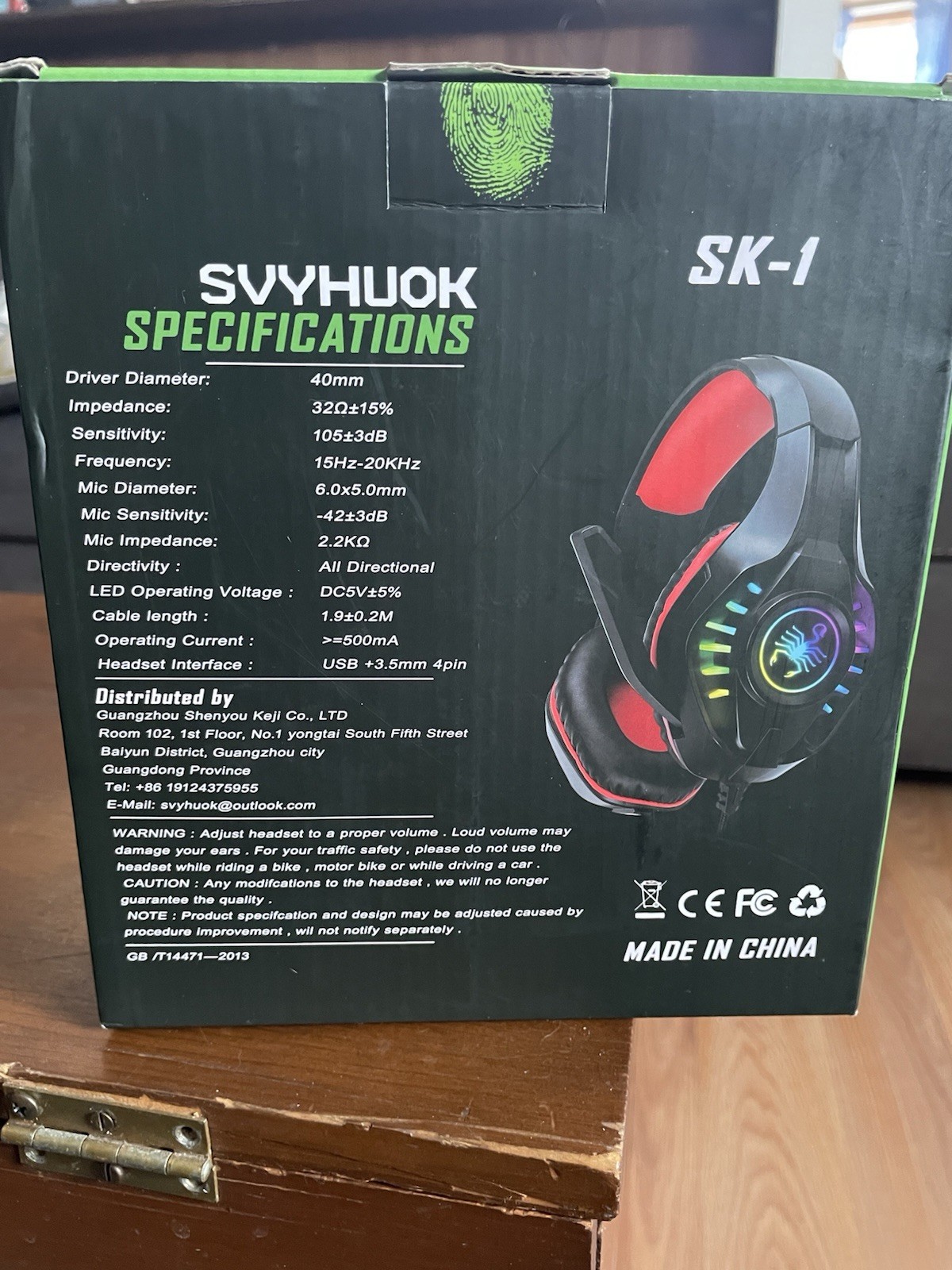 Svyhuok Pro Gaming Headset