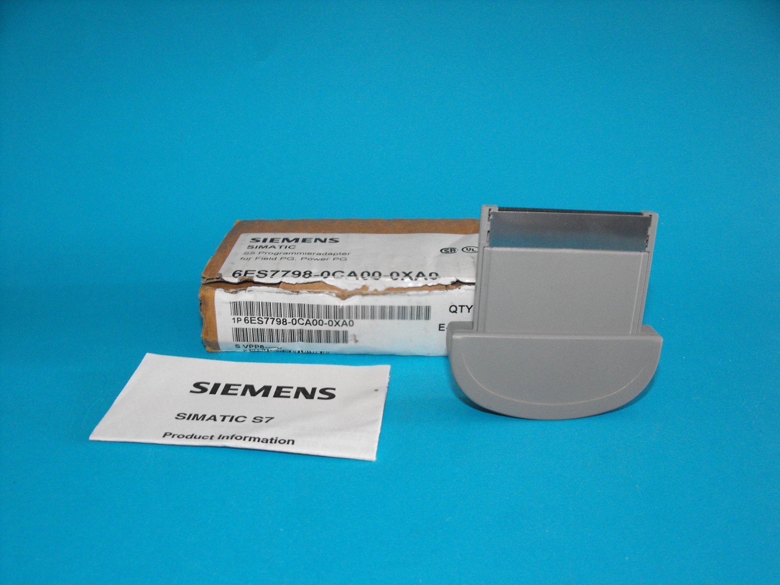 Siemens 6ES7798-0CA00-0XA0.Simatic S5 Programming Adapter.NEW