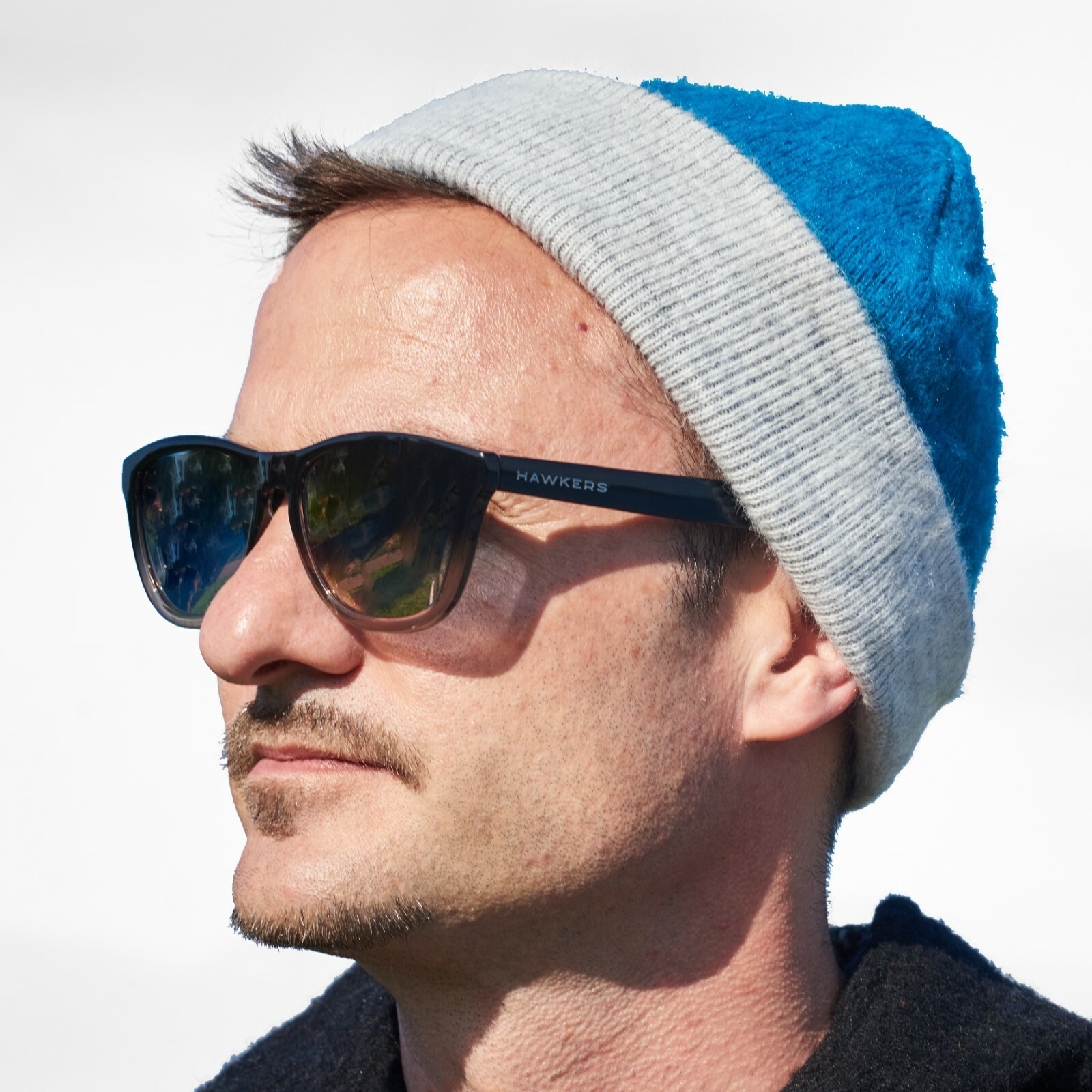 ALPACA WOOL BEANIES brushed reversible colorful unisex Handmade in Ecuador