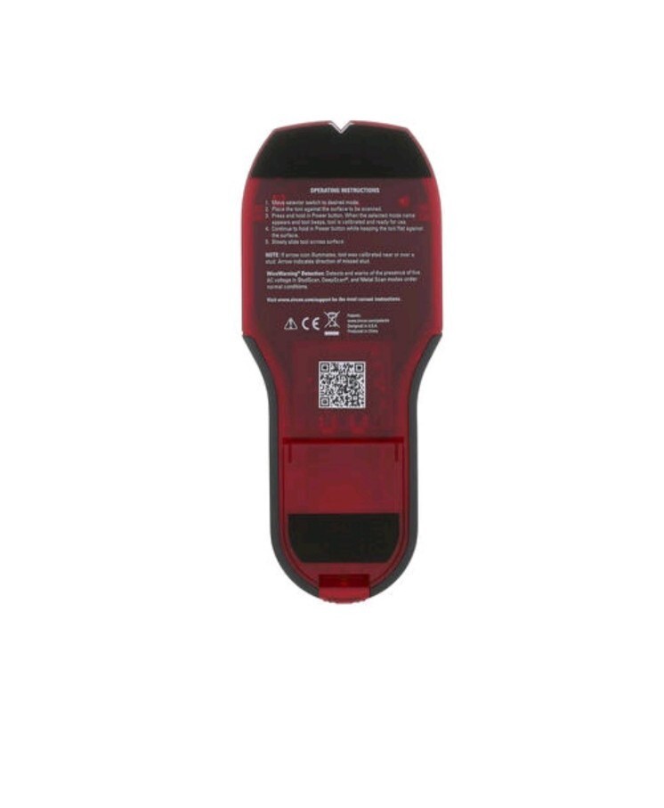Zircon MultiScanner HD800 1 Step Multi-Function Wall Scanner Stud Finder