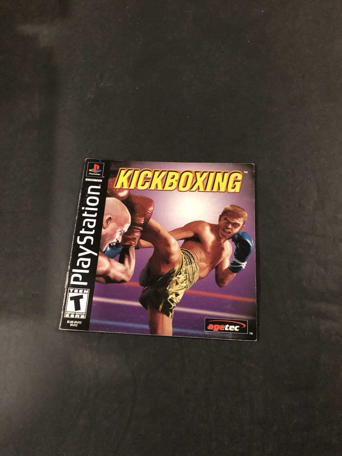 Kickboxing ps1 Manual only