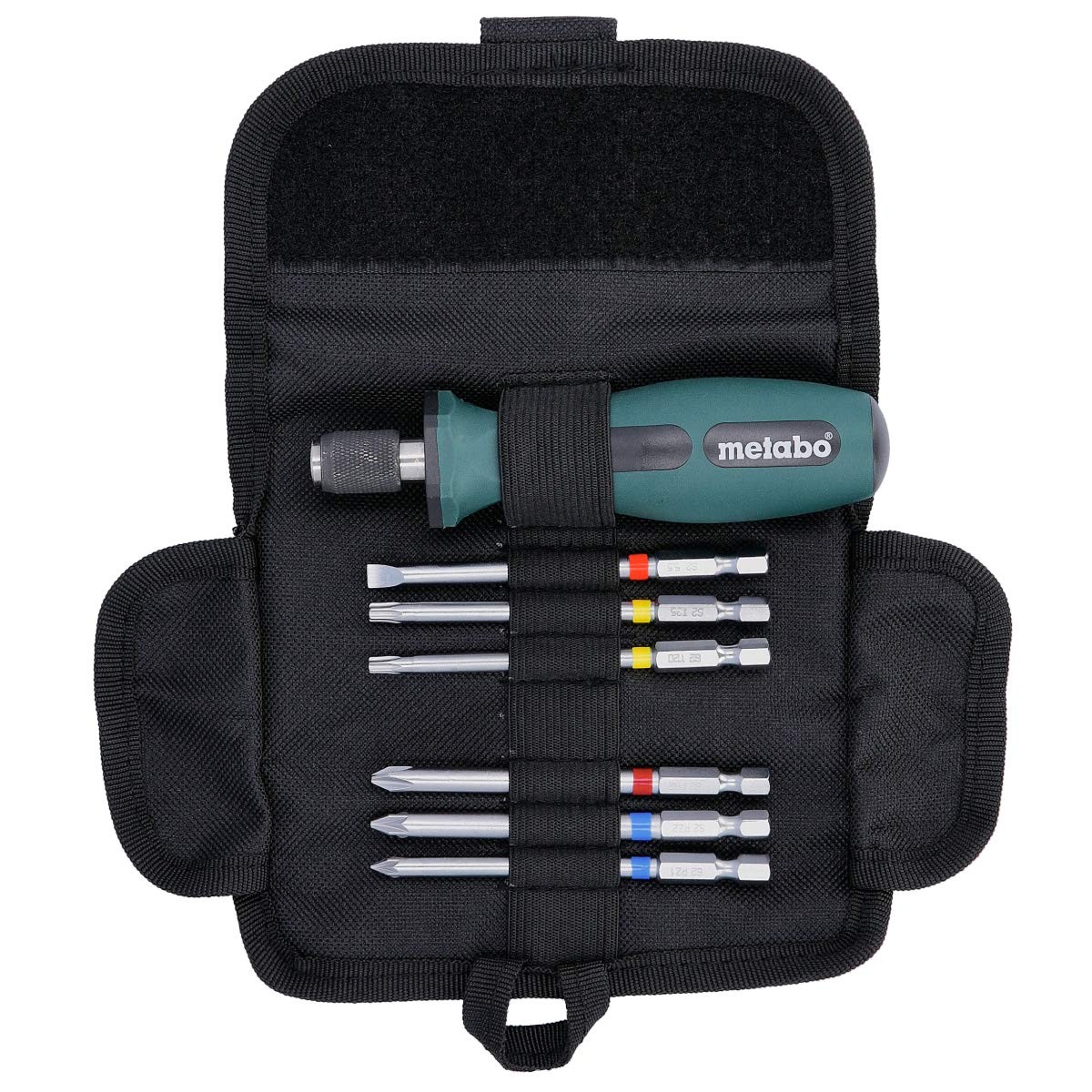metabo 626723000 Bit-Roll-Wrap SP, 7-Piece