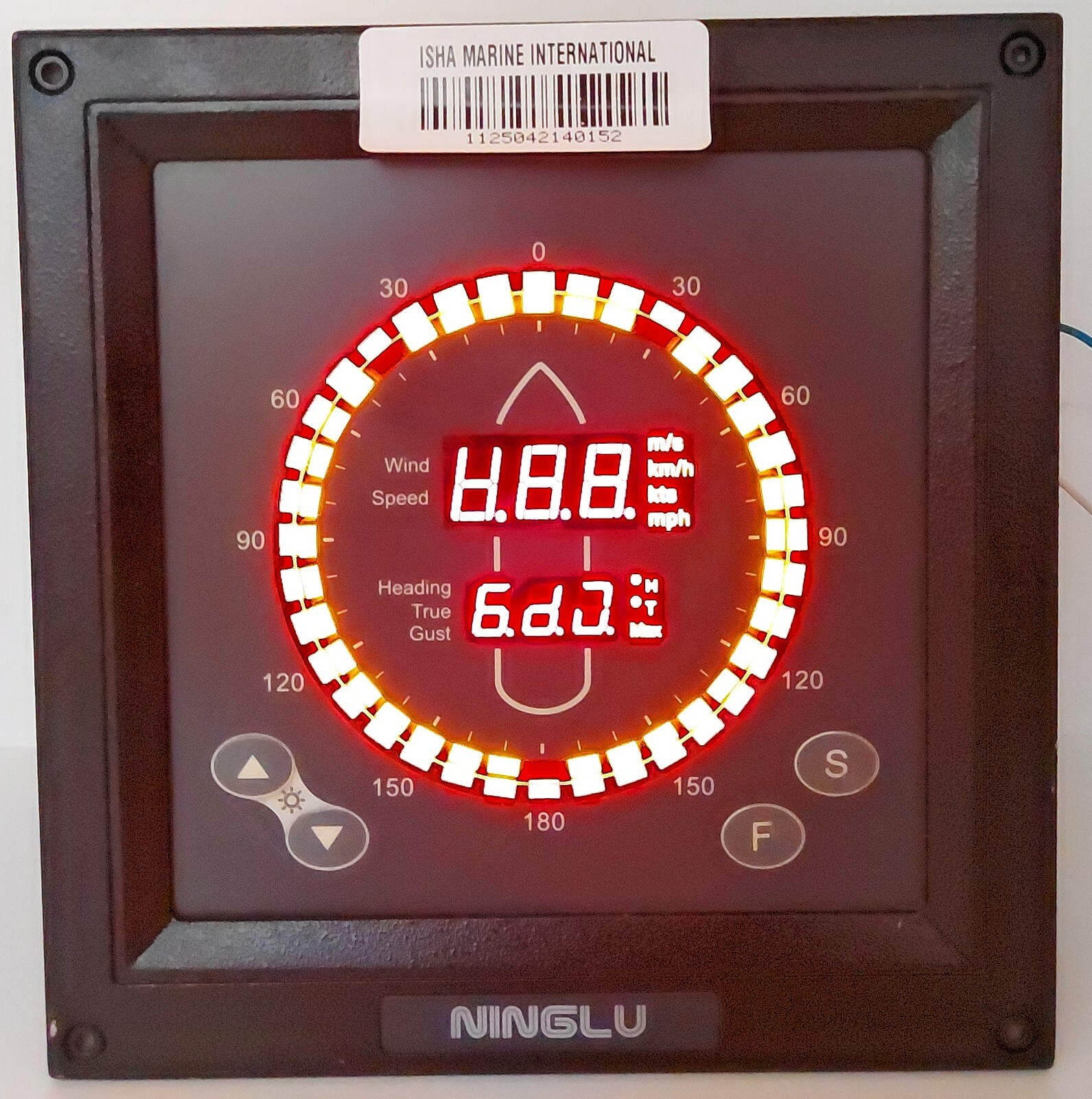 Ninglu Marine High Resolution Wind Speed And Direction AM706 Anemometer