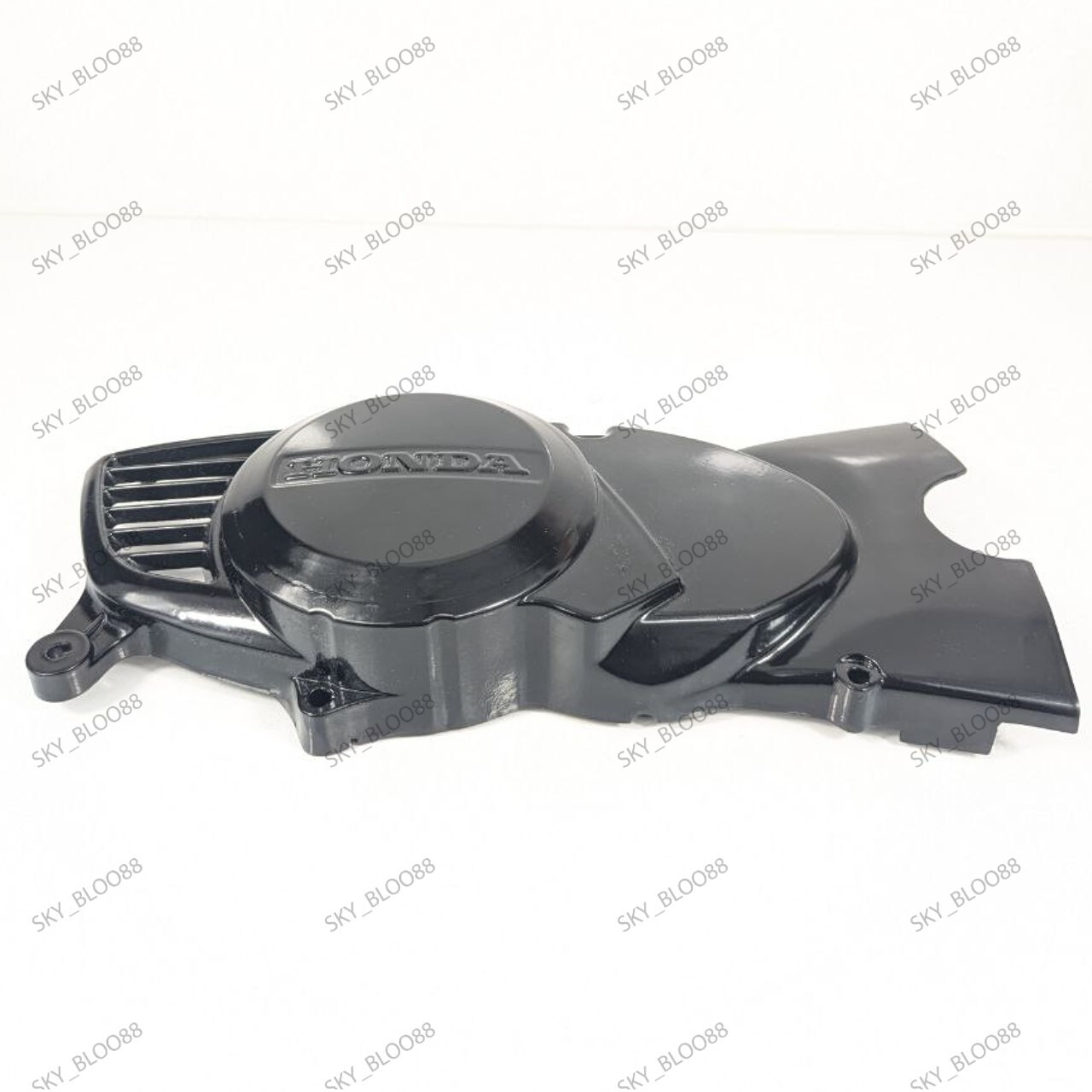 Engine Flywheel Left Stator Cover Honda C50 C70 Black
