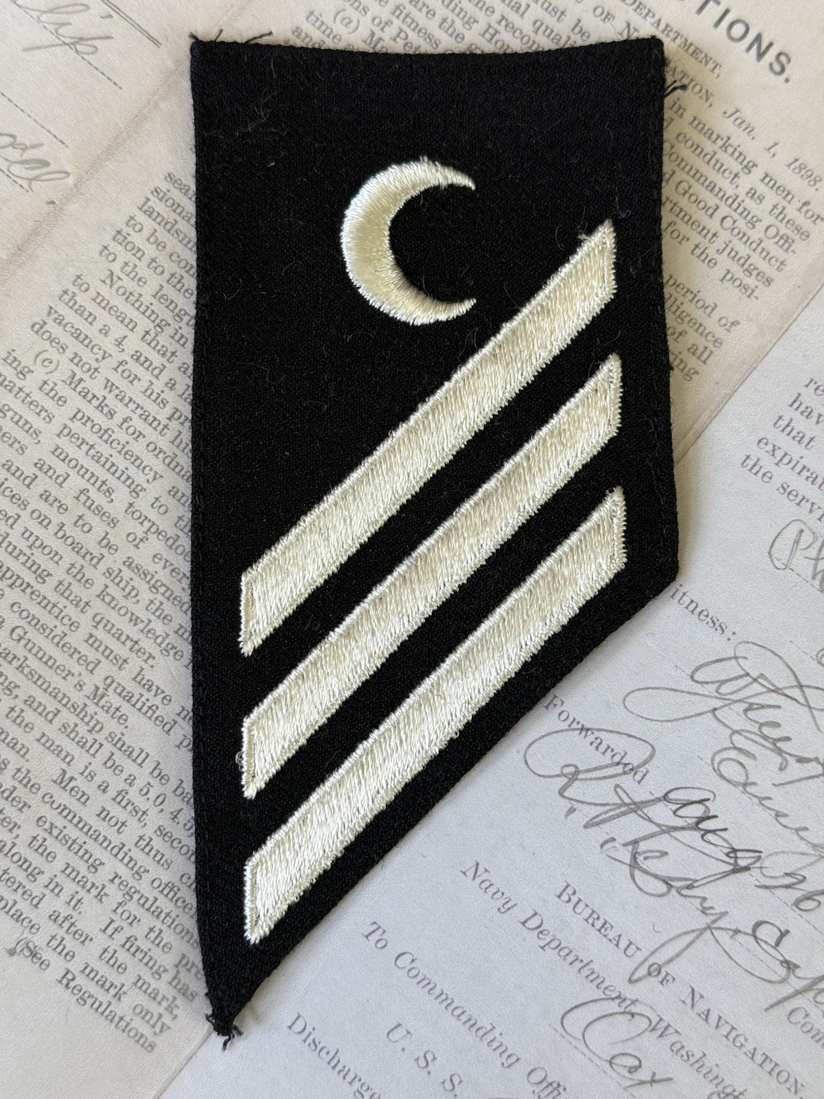 US Navy Seaman Cook E-3 E3 Rating Rate Rank Baker Mess Attendant Steward USN