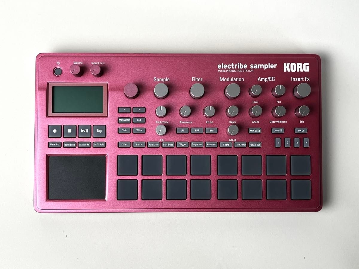 KORG Electribe 2S Sampler RD Metallic Red Music Production Station Mint w/ Box