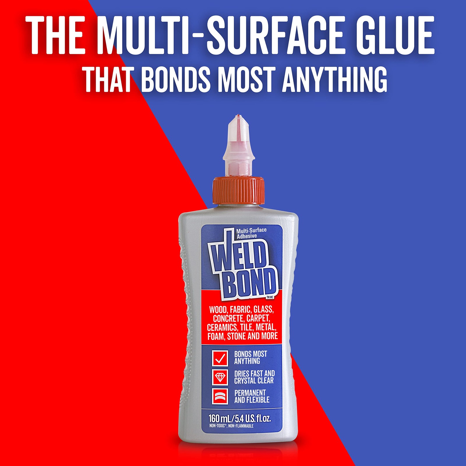 Multi-Surface Strong Glue – Fast Drying Glue for Wood, Tile, Ceramic, Pottery...