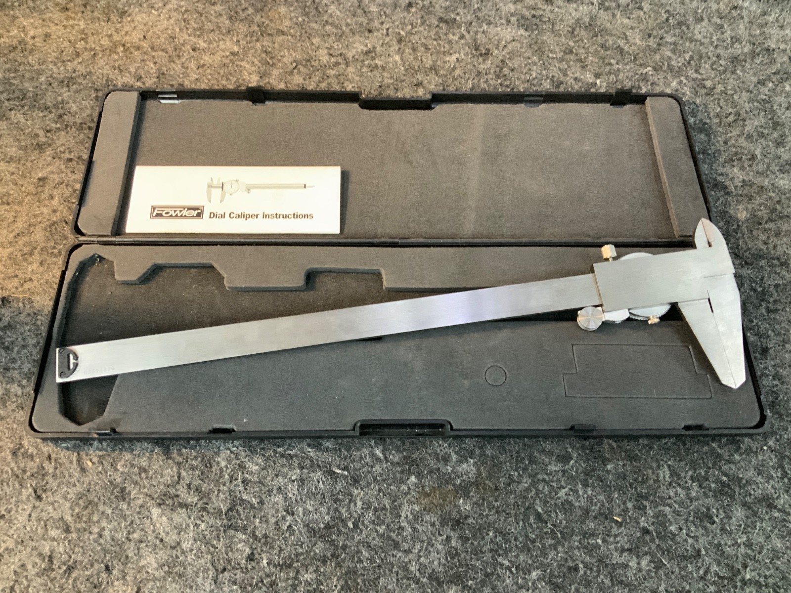 Fowler 12" Extended Range Dial Caliper