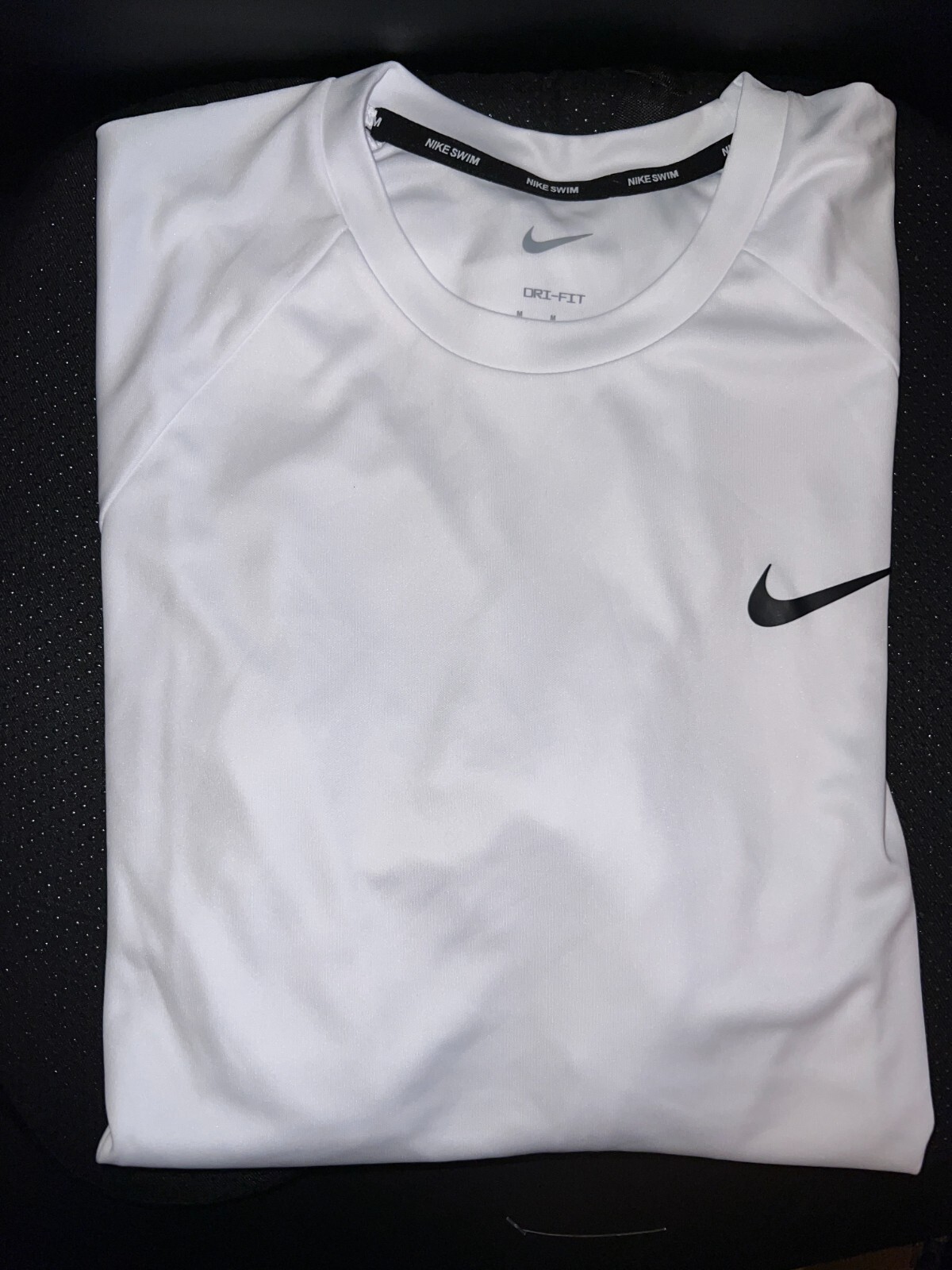 Nike Men's Dri-Fit Hydroguard Swim UPF40 Summer T-Shirt Top White S M L XL NWT