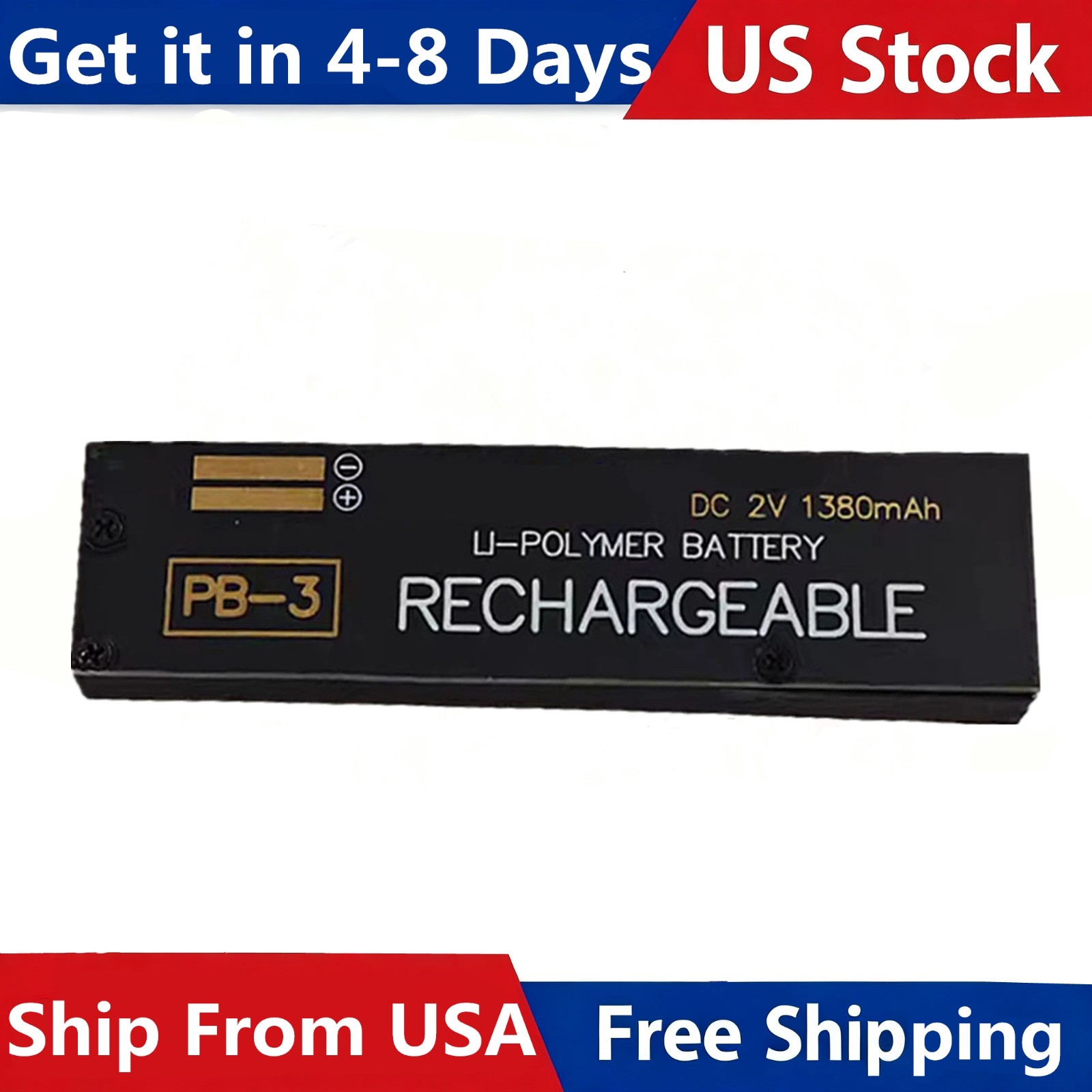 PB-3 USBC Rechargeable Battery for AIWA HS-JL HS-JX HS-PX HS-RL HS-RX WalkMan