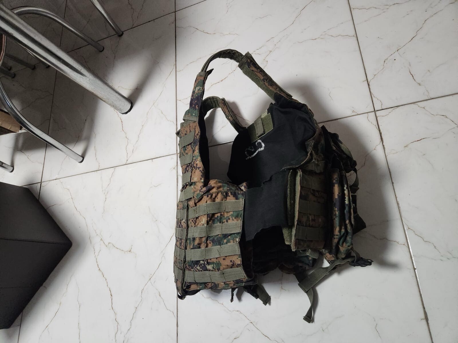 Original Georgia Georgian Army Armor Vest MOLLE With Patch