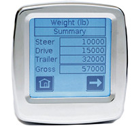202-DDG-02 Right Weigh E-Z Weigh Interior In-Dash Digital Load Scale Dual Input
