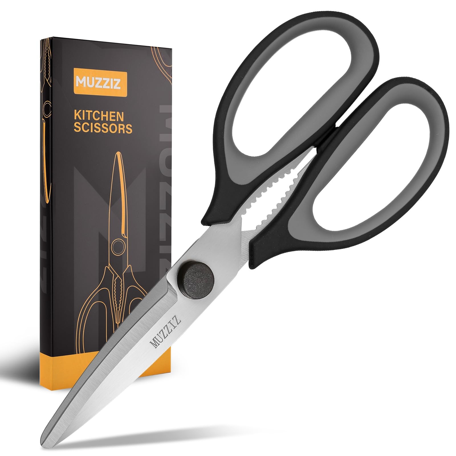 Kitchen Scissors All Purpose, Heavy Duty Stainless Steel Come Apart Kitchen S...