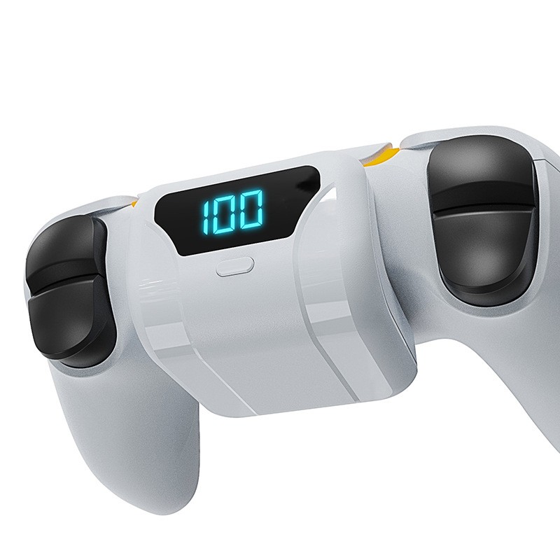 Rechargeable Battery Pack for PS5 Duelsense Controller with Digital Display +8hr