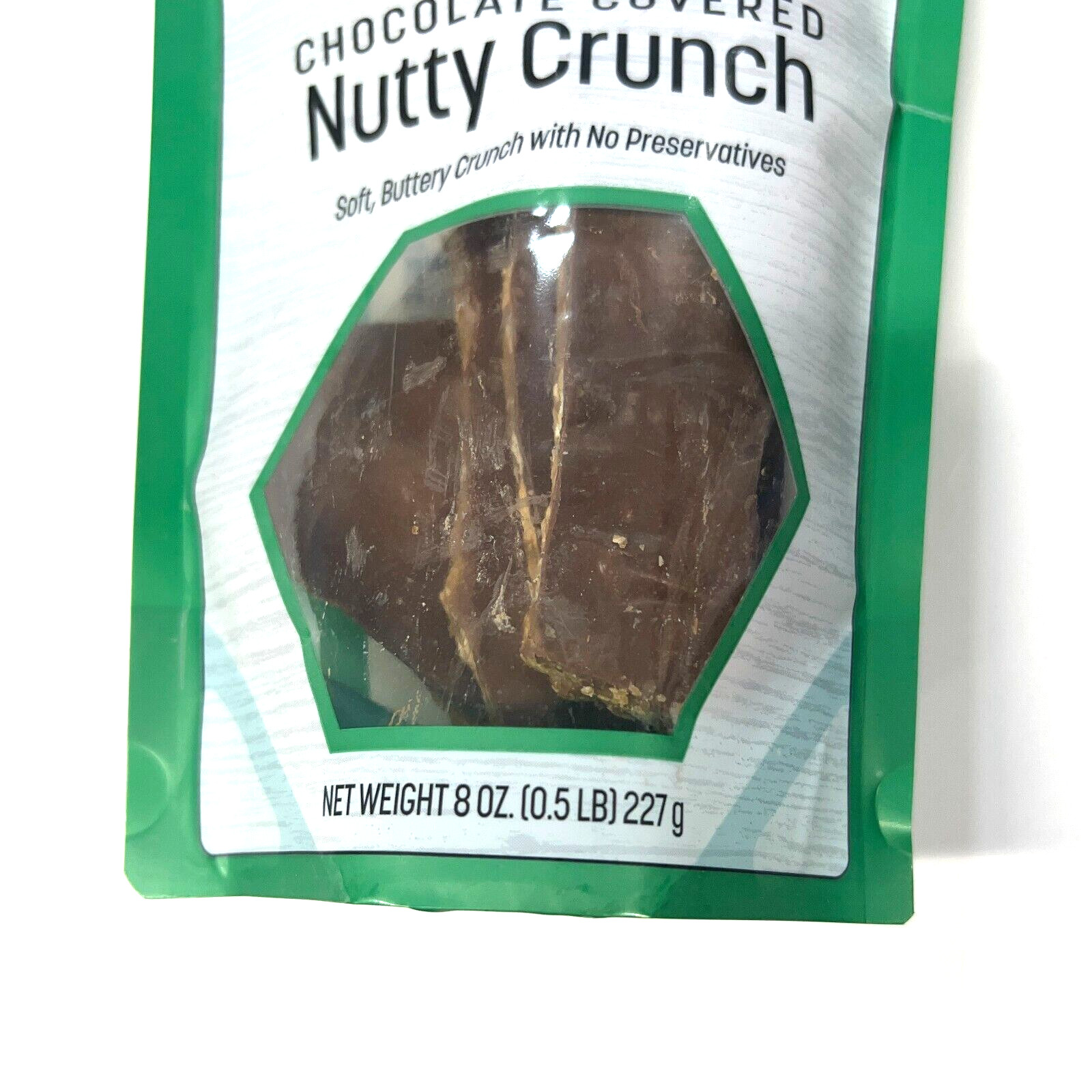 4 Pack Rise'n Roll Amish Bakery Chocolate Covered Nutty Crunch 8oz Bag Indiana