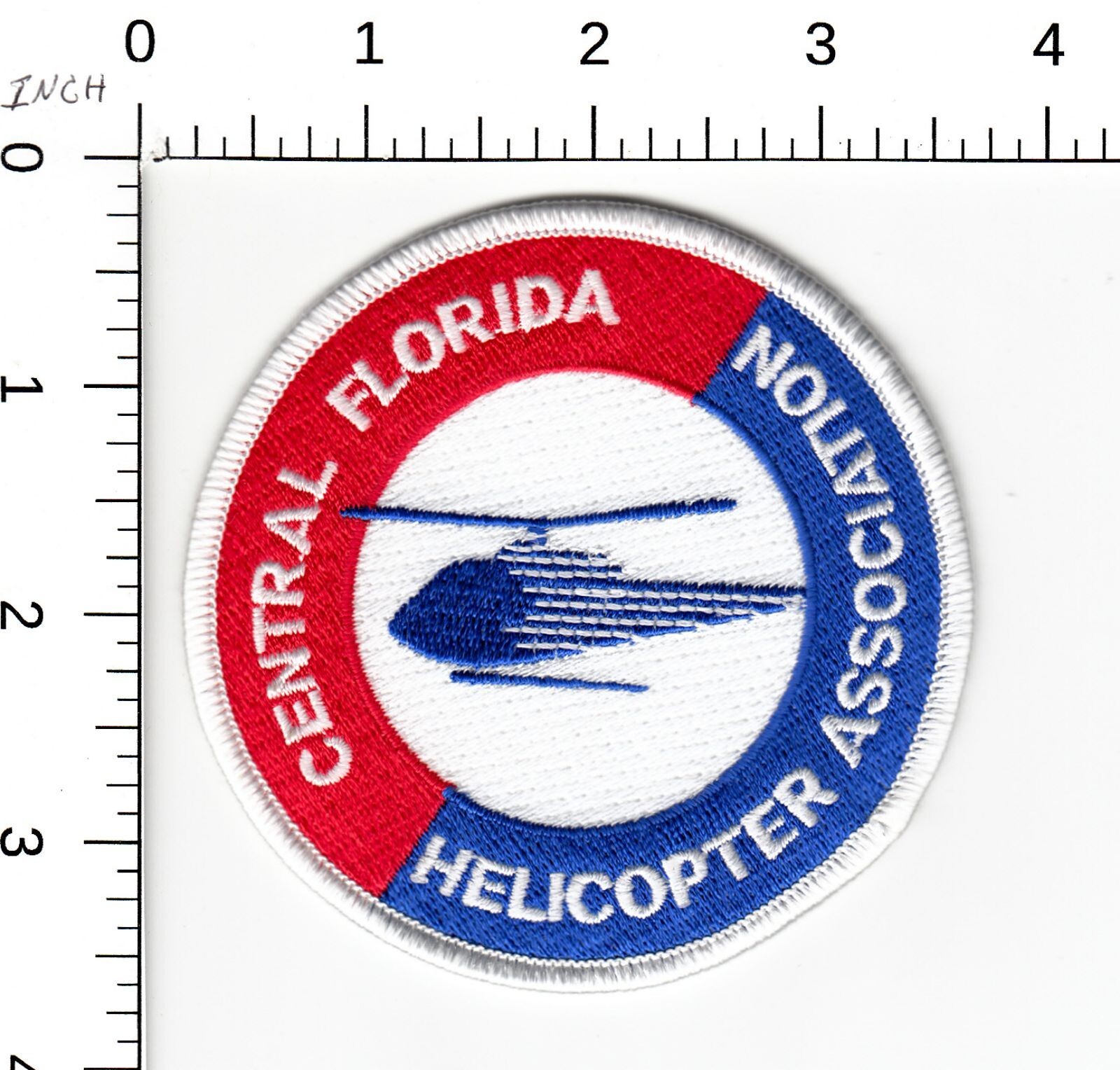 CENTRAL FLORIDA HELICOPTER ASSOCIATION  AVIATION COLLECTIBLES PATCH TRANSPORT