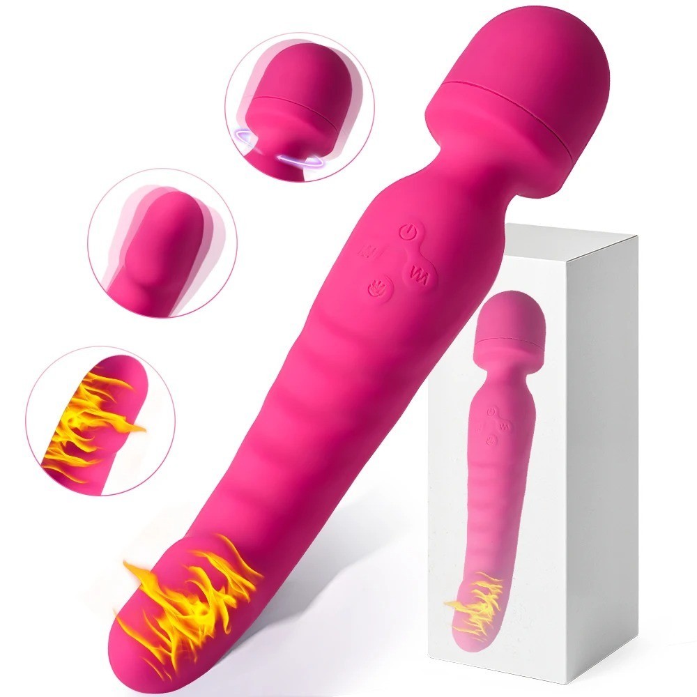 Magic Wand Vibrator Women G Spot Massager Clitoral Stimulator Dildo Toy