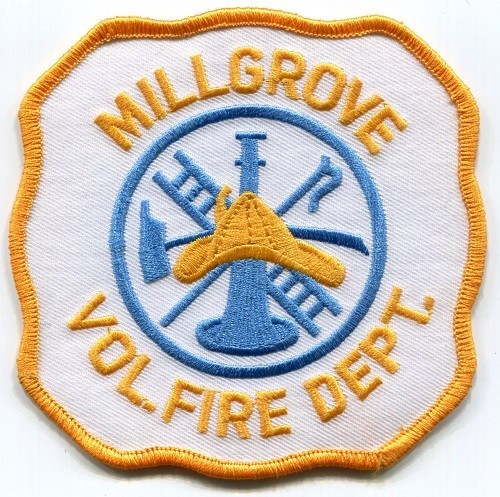 NEW YORK - Millgrove Vol. Fire Dept. [ Shoulder Patch ]