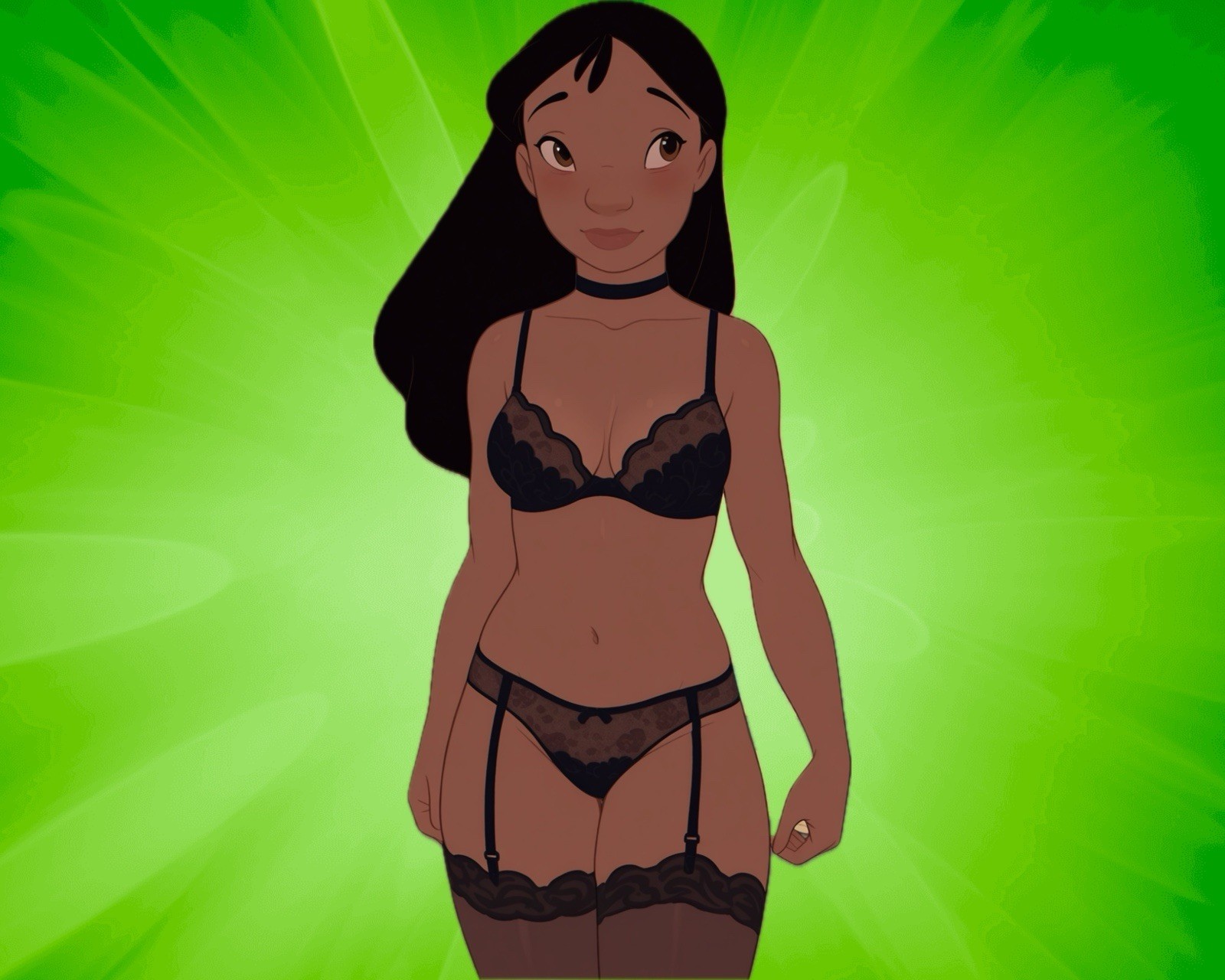 Nani Pelekai Waifu Sticker 5in. Anime Glossy Sticker