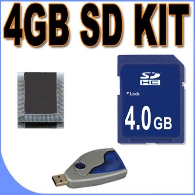 4GB SD / HC Memory Card Secure Digital Bundle 03
