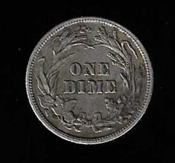 1903 BARBER DIME - FINE