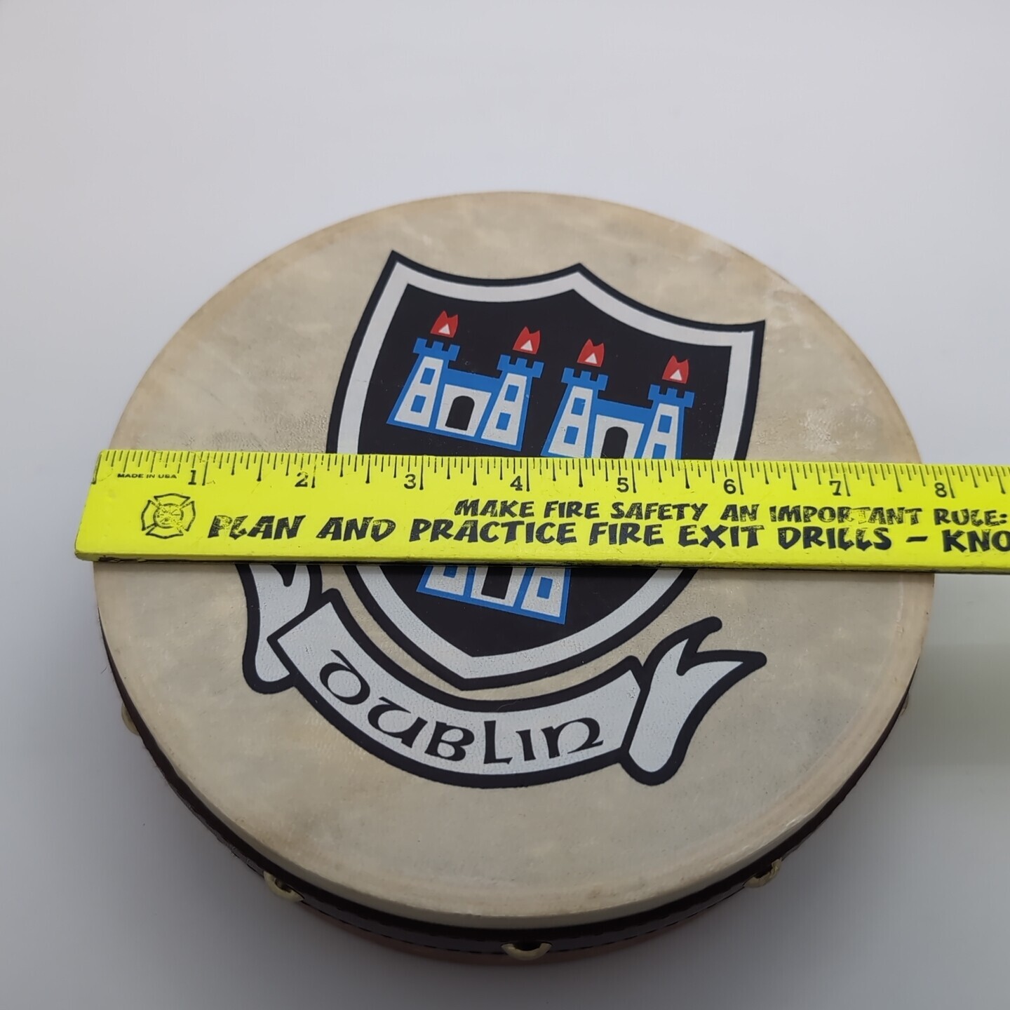 Dublin Hand Drum Irish Natural 7 3/4"