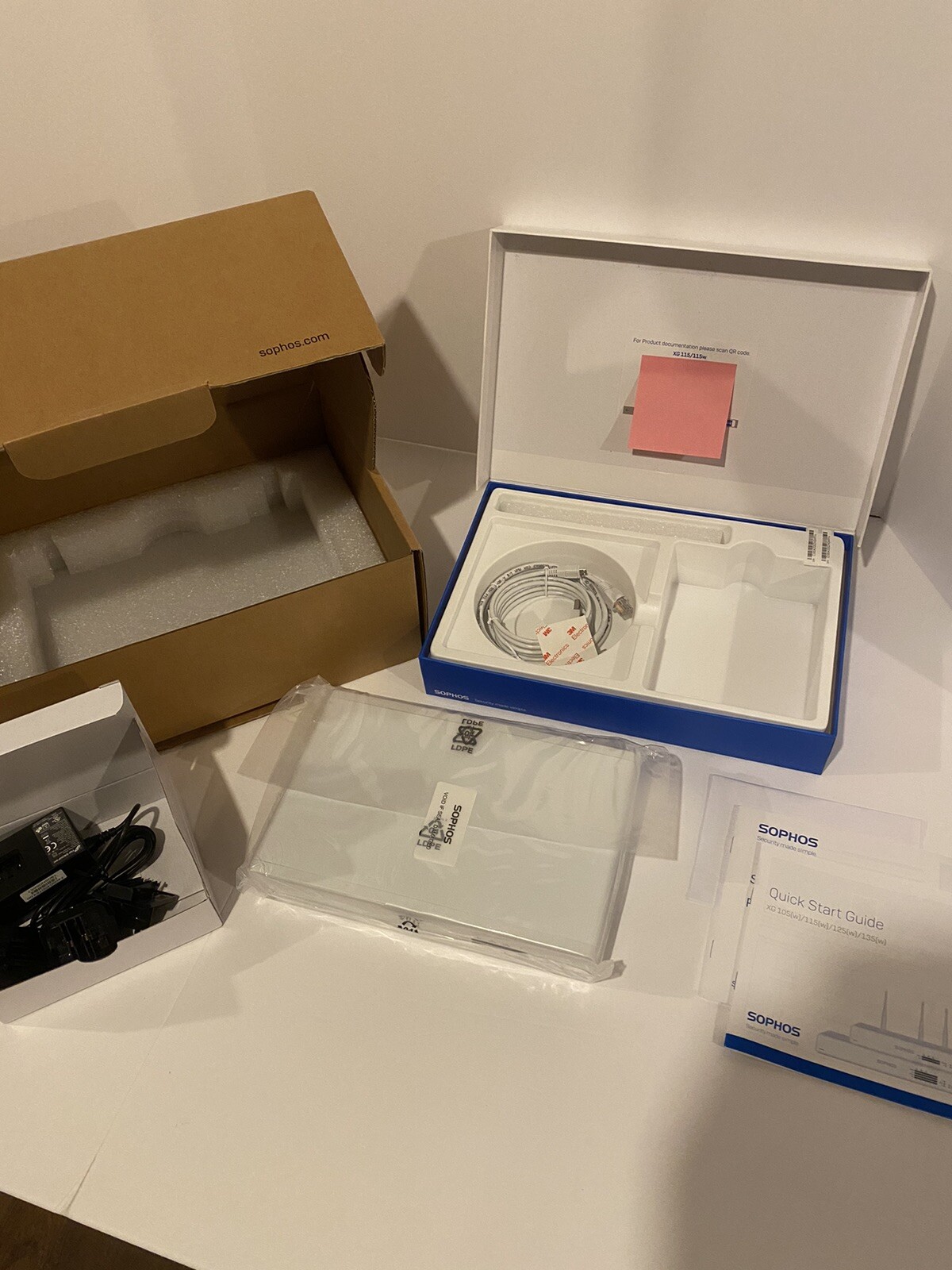 Sophos XG 115 Rev 3 NEW-Opened Box
