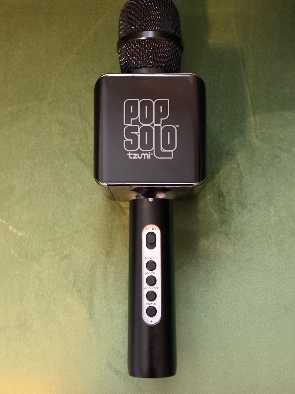 Tzumi Pop Solo Wireless Bluetooth Microphone & Voice Mixer for Smartphones