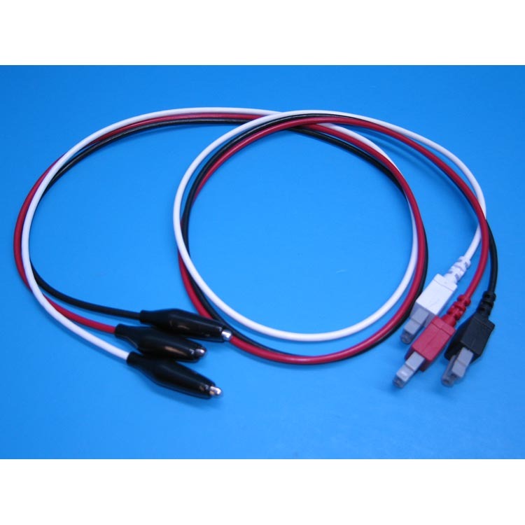 Fits HP Agilent Philips 3 Lead Alligator EKG ECG  Lead Wires Veterinary VET  USA
