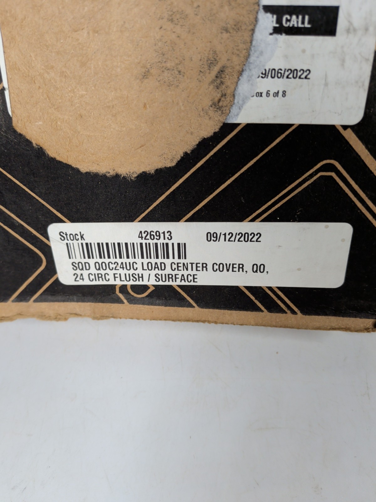 Square D QOC24UC Load Center Cover