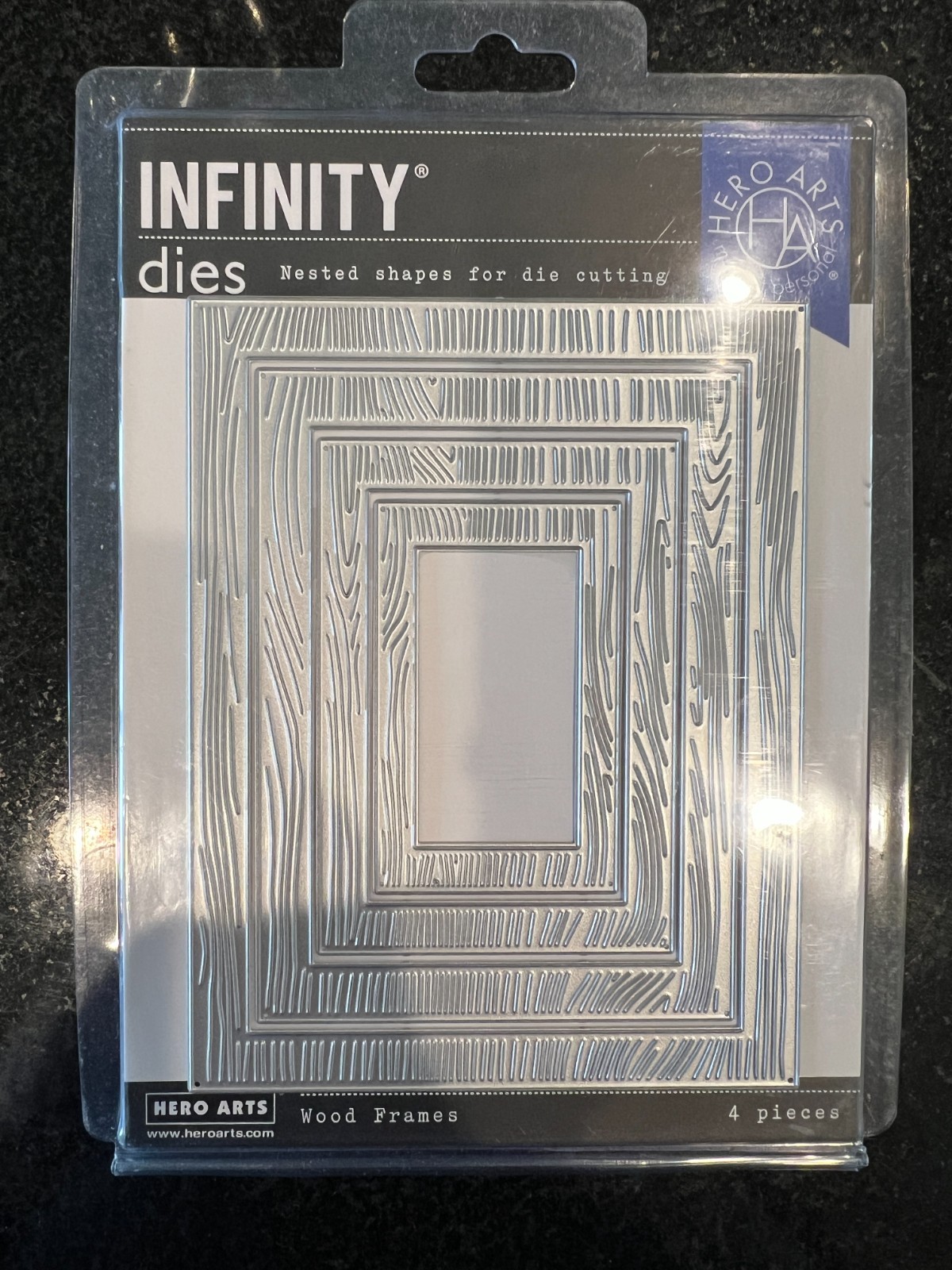 Hero Arts Infinity Nesting Die Set, Wood Frame (DI643)
