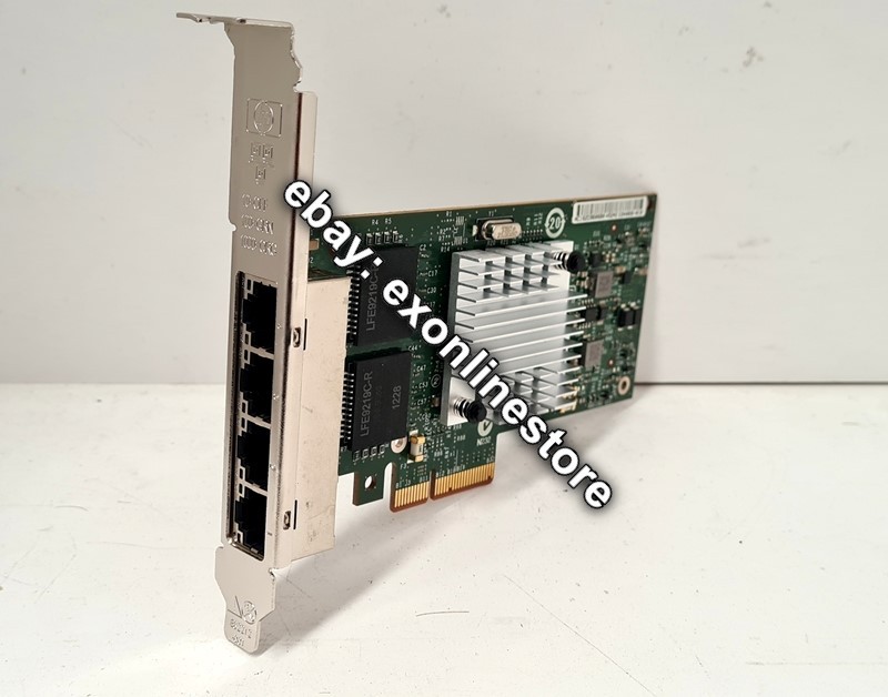 593722-B21 - HP NC365T Quad-Port 1GbE Ethernet Adapter High Profile 593743-001