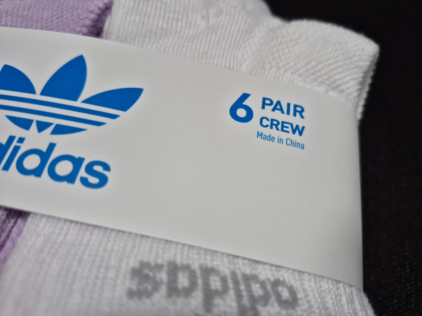 Adidas Womens 6 Pair Crew Sports Training Casual Multi Color Socks SZ 5-10