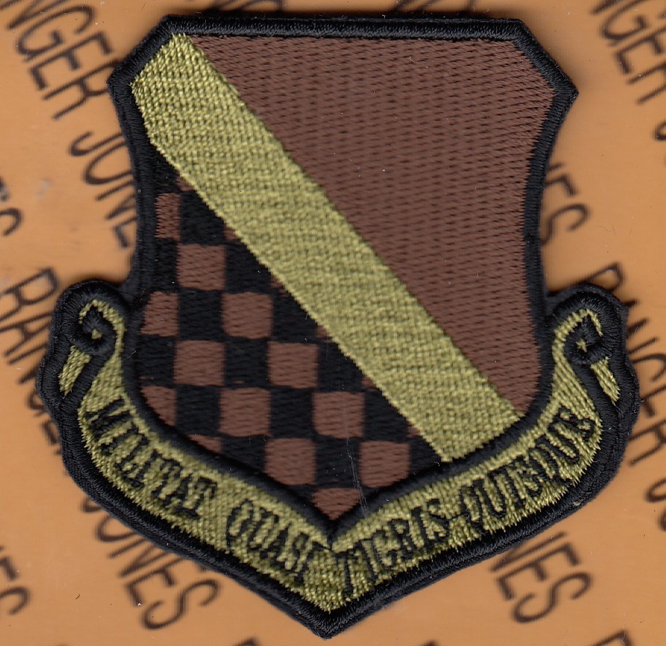 USAF Air Force 140th Fighter Wing FW Co ANG ~3" OCP No HOOK patch c/e