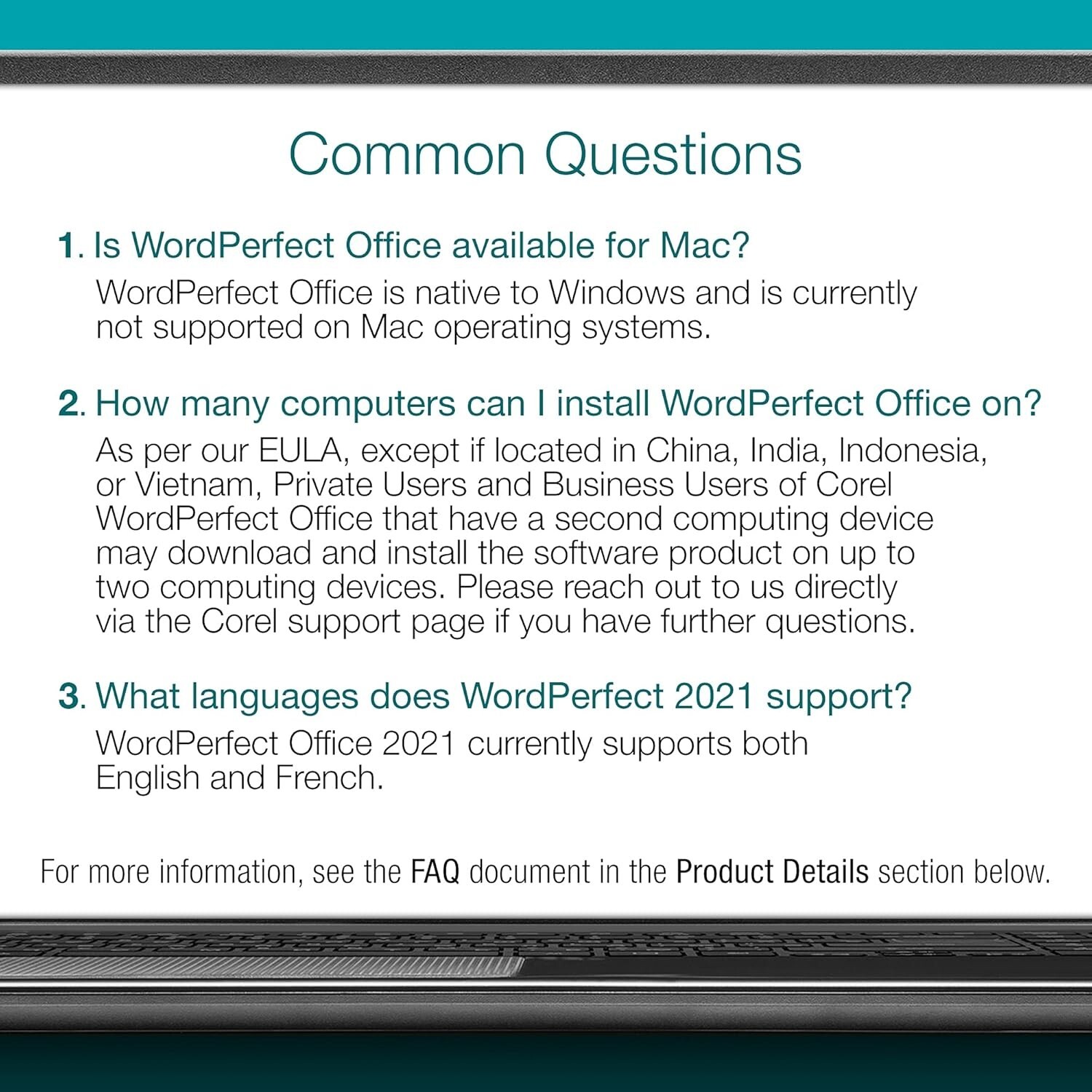 2021 WordPerfect Office Suite | Word Processor, Spreadsheets & Presentations