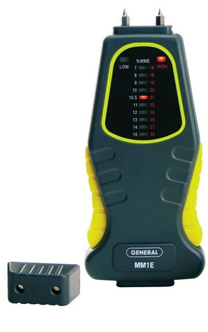 General Tools LED Display Moisture Meter Model MM1E