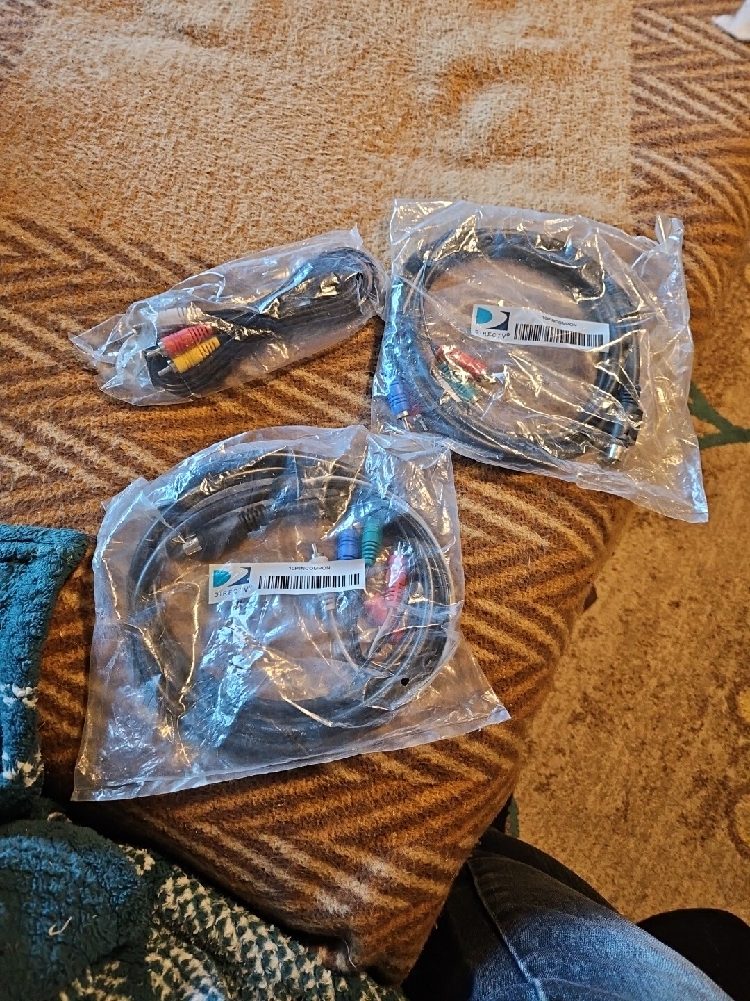 -3 DIRECTV 10 PIN COMPONENT CABLE Two Different Types