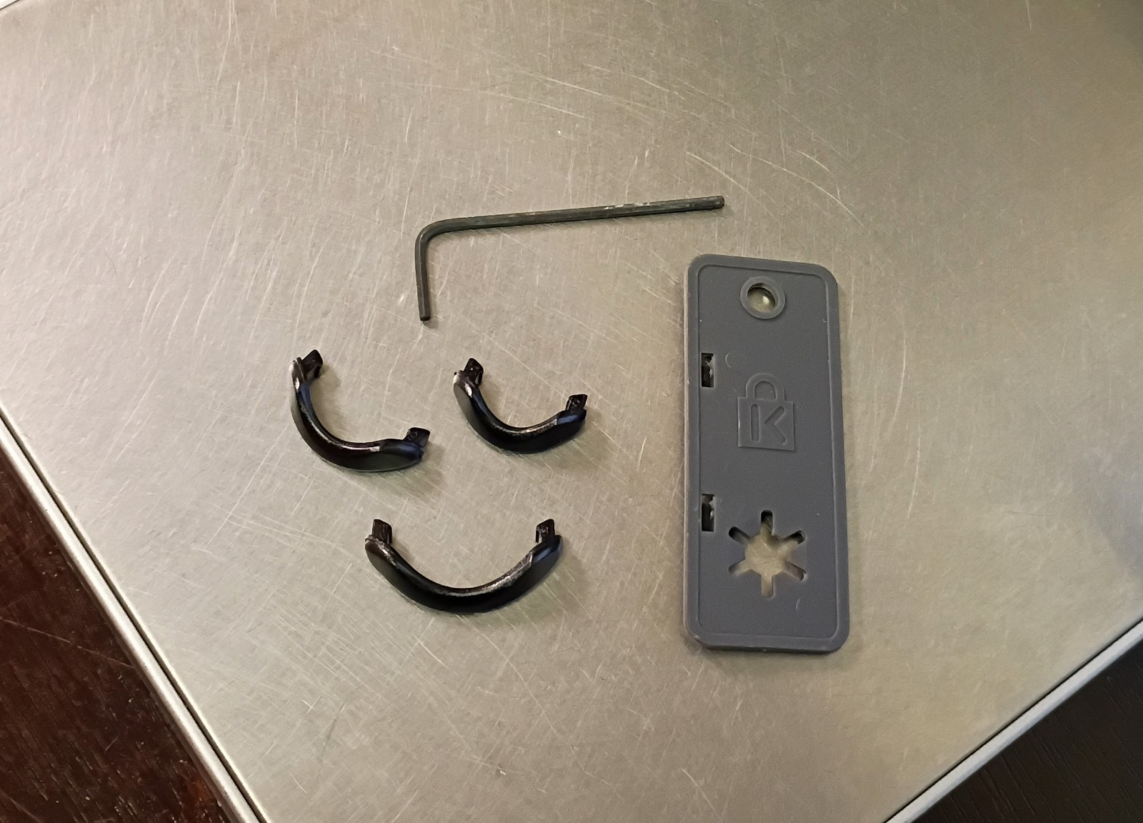 Parts From Kensington ClickSafe Security Anchor Kit - Allen Key, Anchor, Jaws