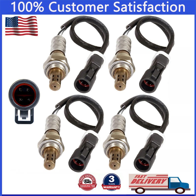 4X Up+Down Oxygen Sensor For Ford E-150 E-250 E-350 F-250 F-350 Super Duty 5.4L