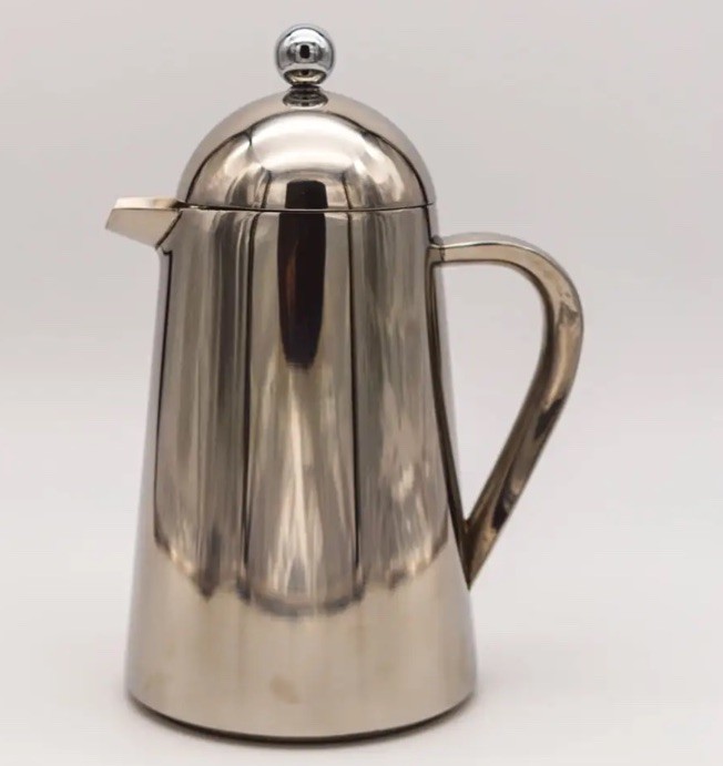 La Cafetiere Thermique Double Walled 8C Coffee Pot Thermal Carafe+1 Bag Coffee F
