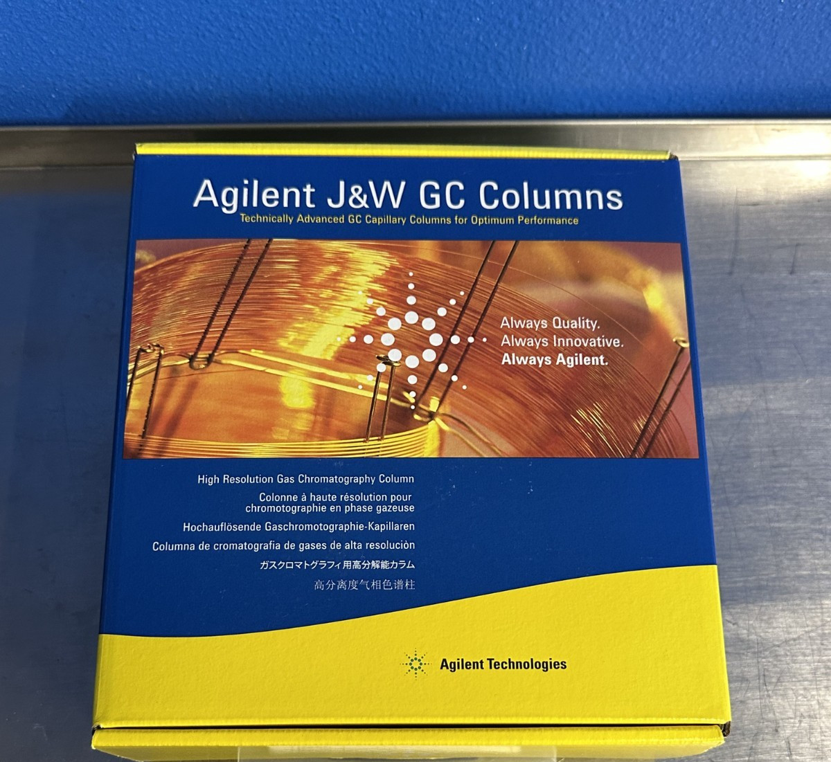 Agilent DB-1701 122-0732 GC Capillary Column 30 m × 0.25 mm ID × 0.25 µm