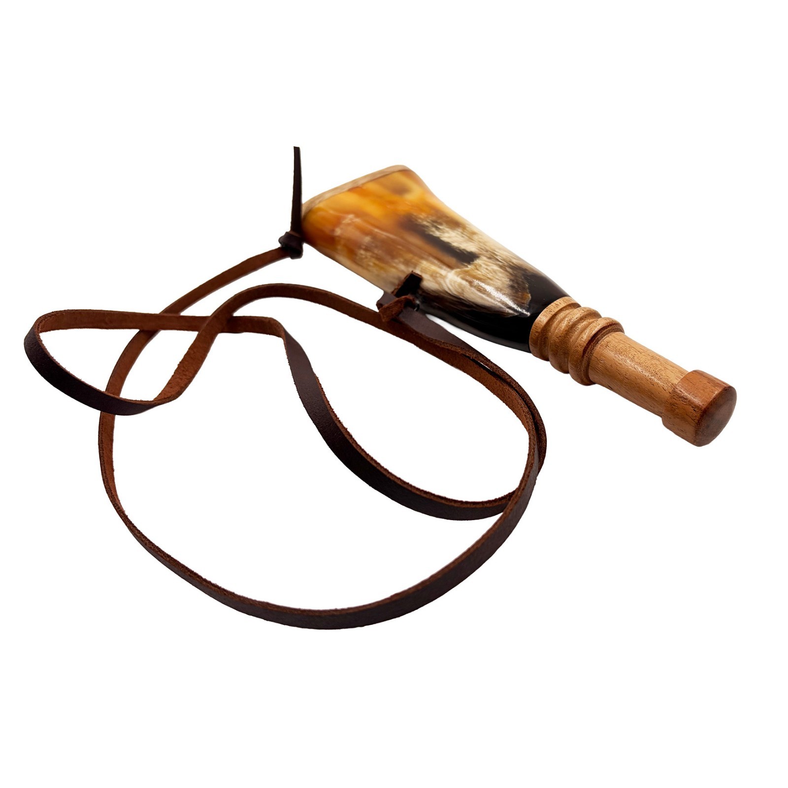 Muzzle-Loaders Flintlock Priming Powder Horn - MZ1233