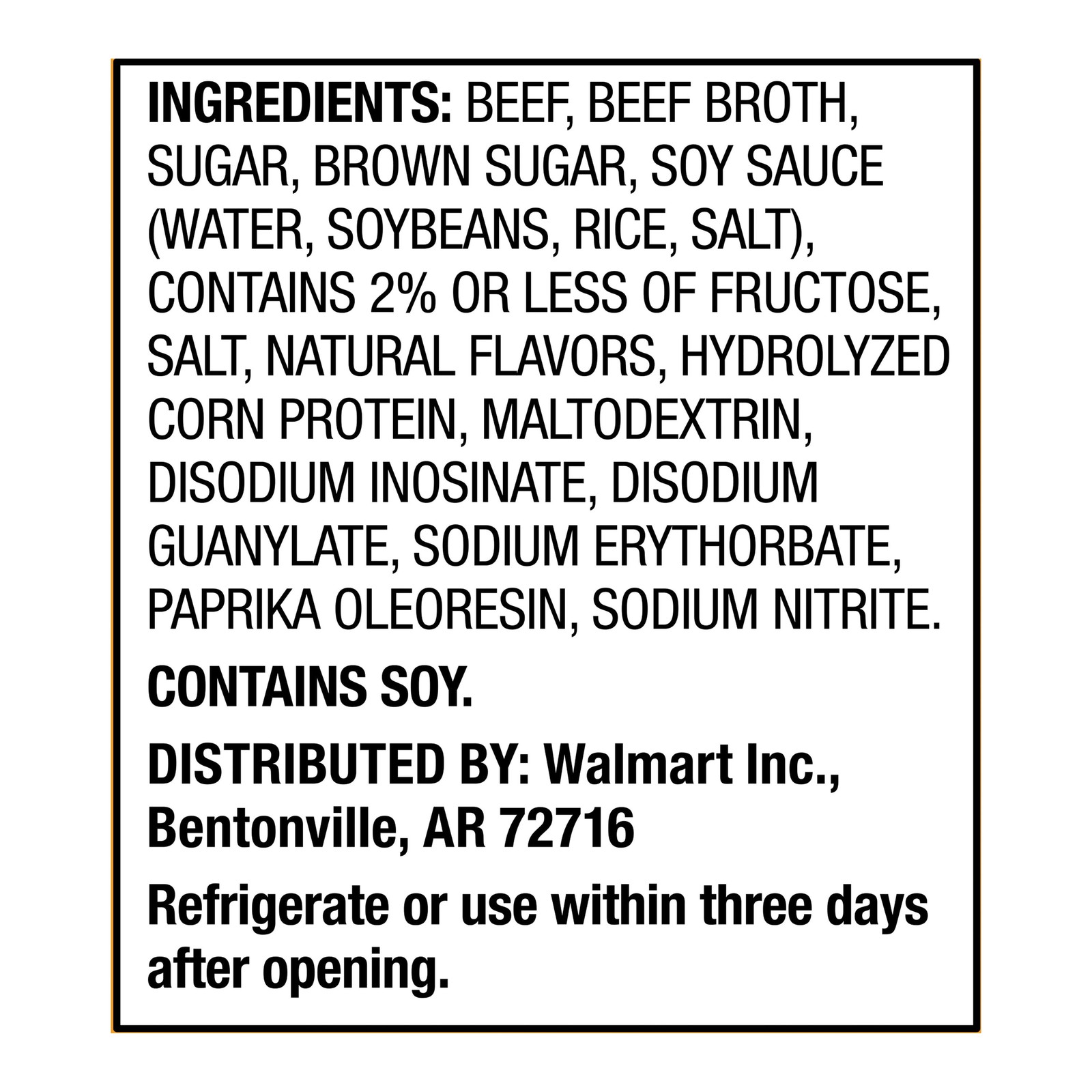 (2 pack) Great Value Teriyaki Beef Jerky Value Pack, 10 oz
