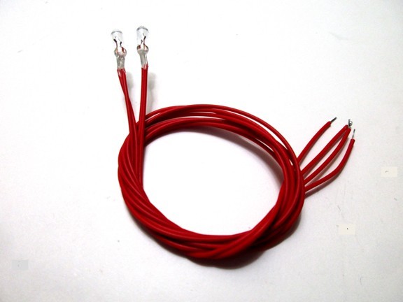 2 New Bulbs 6v 50ma 3mm 12" Vintage Receiver Grain of Wheat with Tracking #