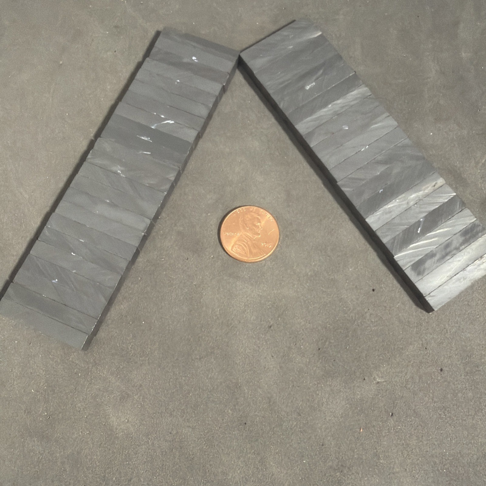 Ceramic Ferrite Magnets 1.15” X .2”…. 500 pieces.